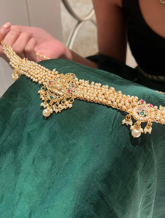 BHUMI SP Stone Polki Jadau Kamar Patta