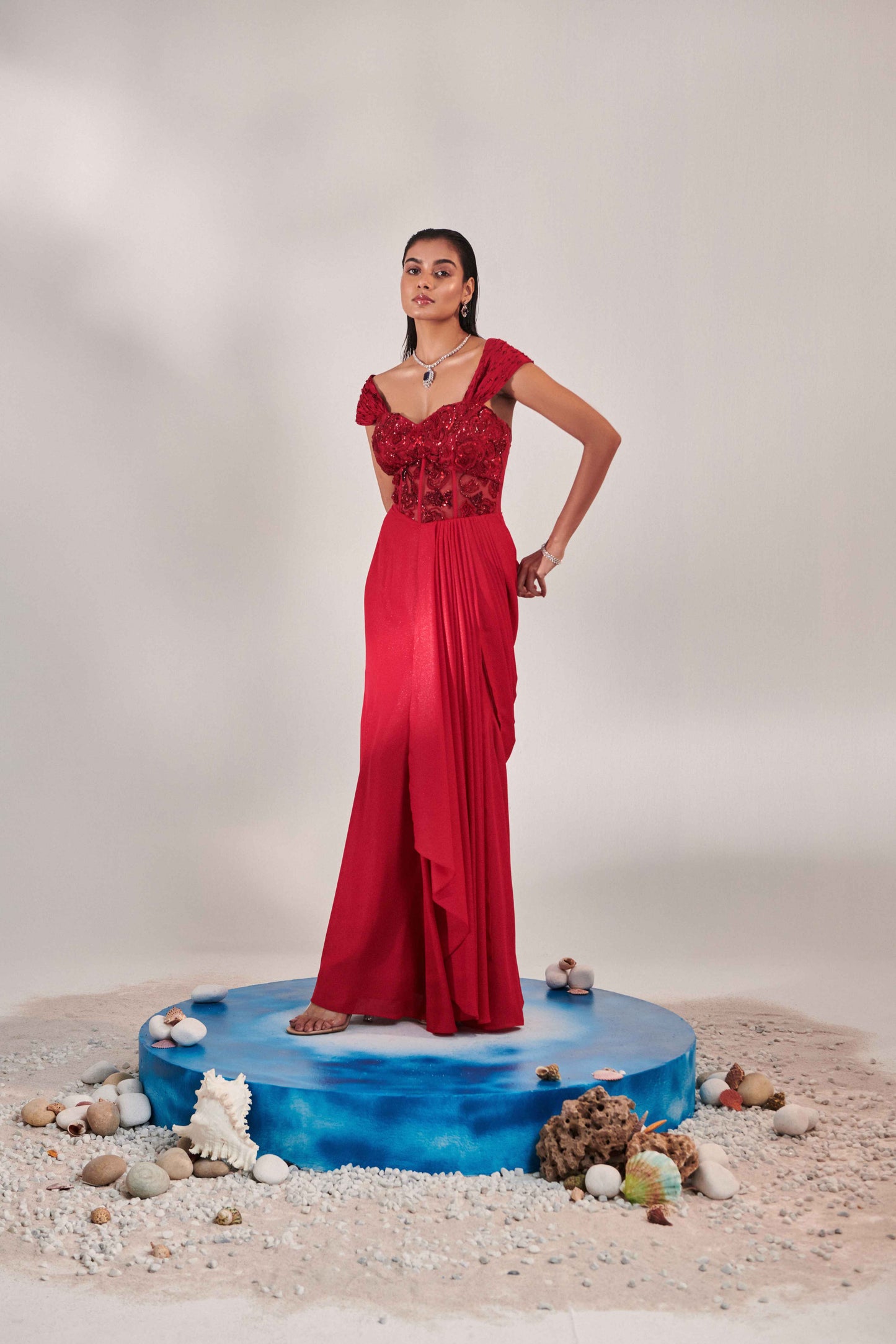 Corset Fitted Gown