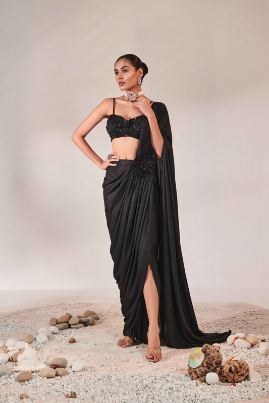 Fuss Free Pre Stitched Drape Saree