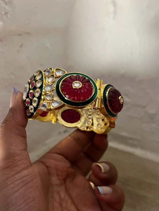 KASTURI FAUX JADAU BRACLET