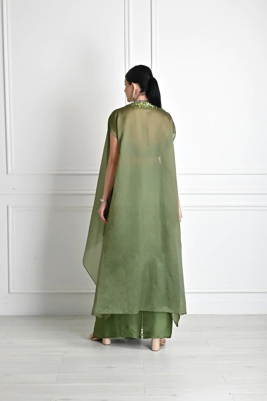 Mallika In Cedar Green 3- Piece Set