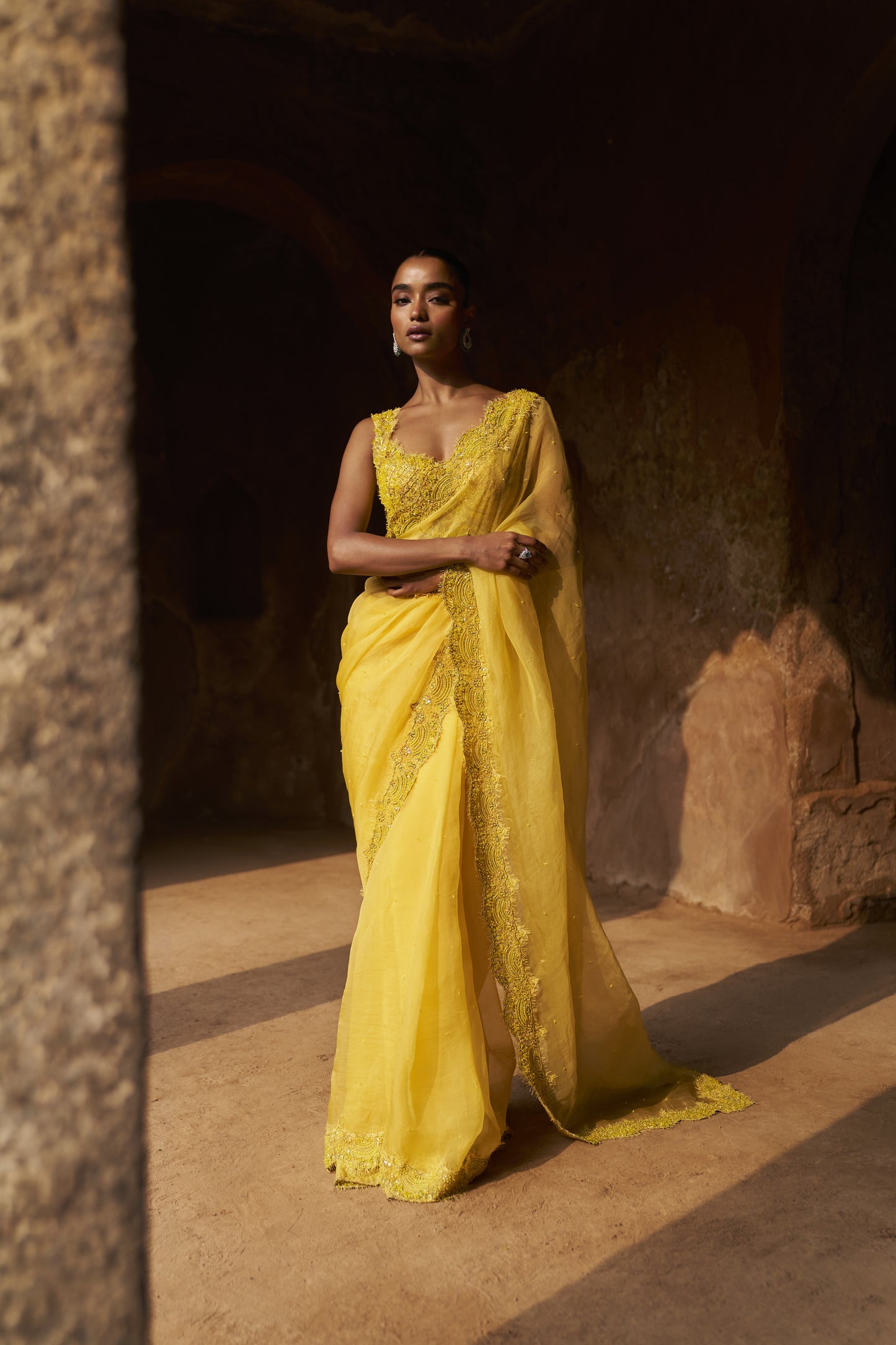 Dream weaver blouse and saree set