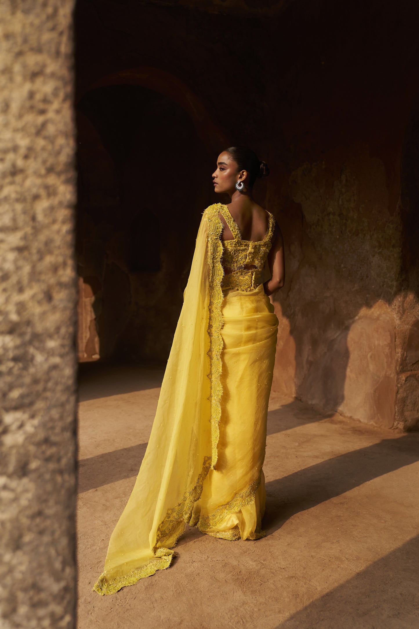 Dream weaver blouse and saree set
