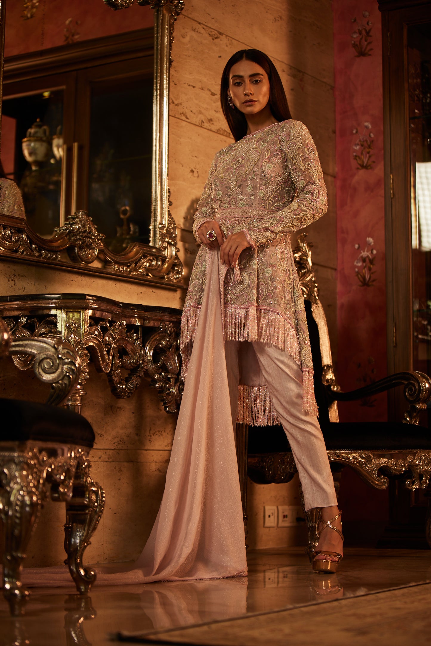 LILAC KURTA SET