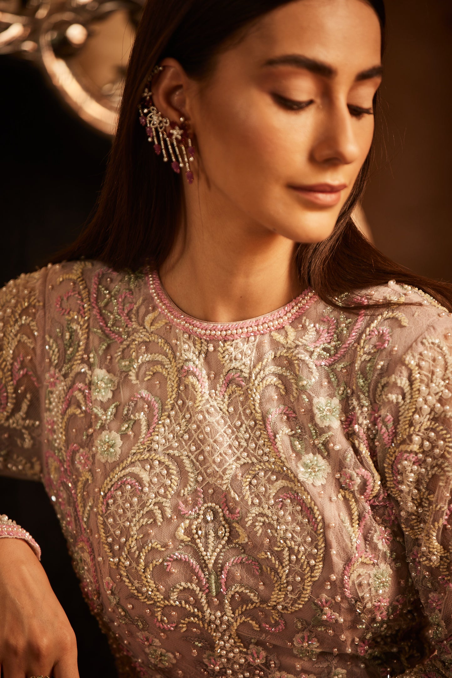 LILAC KURTA SET