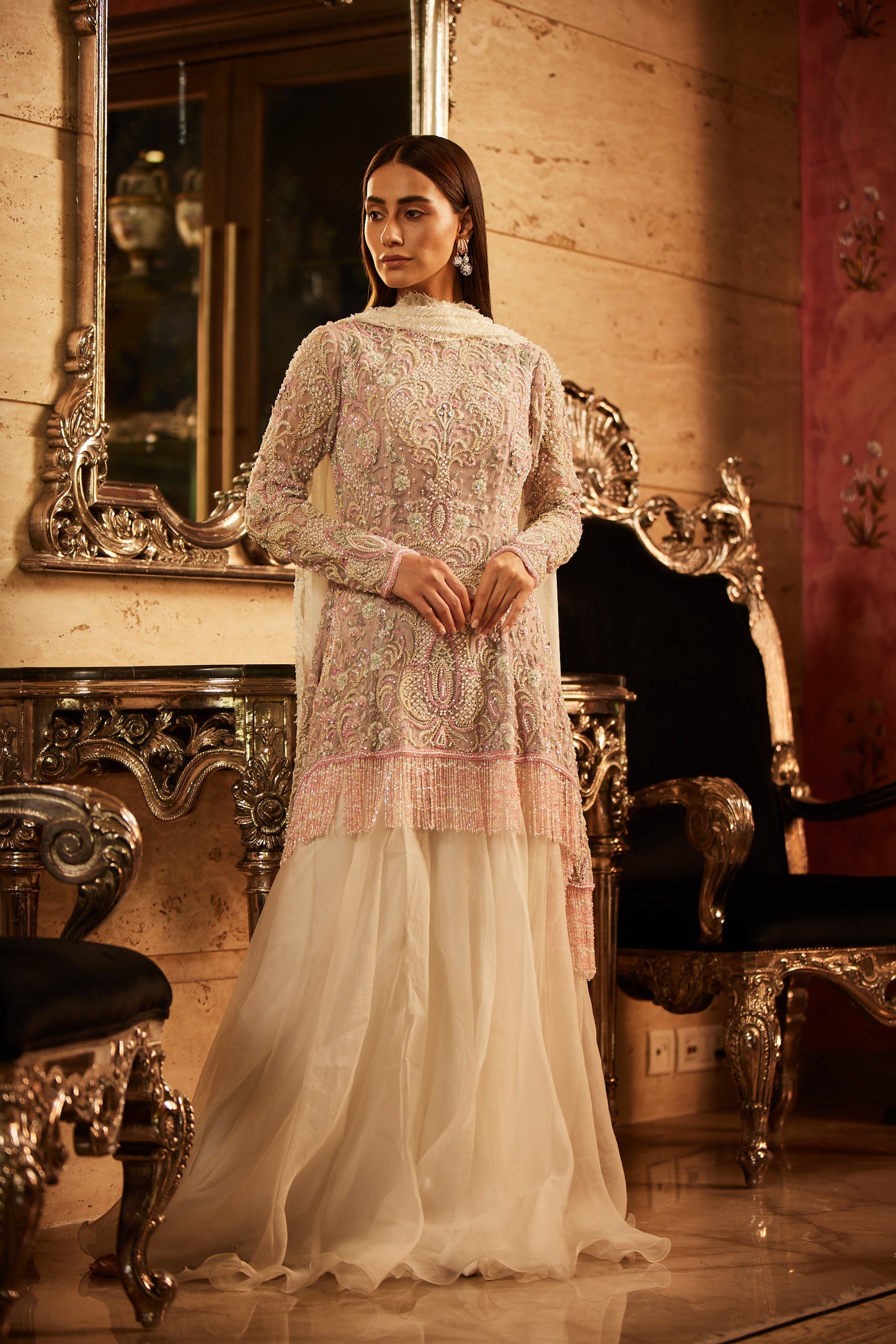 LILAC KURTA SET