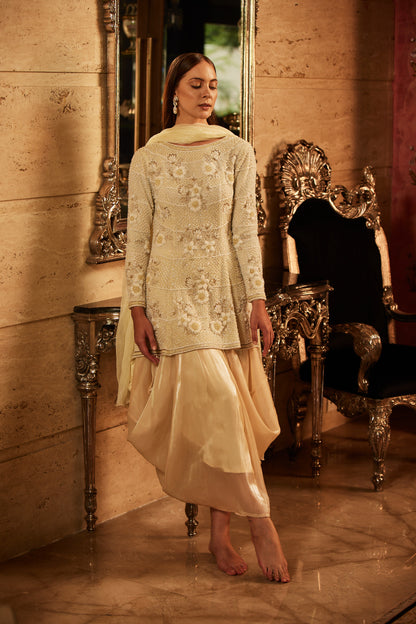 IVORY KURTA SET