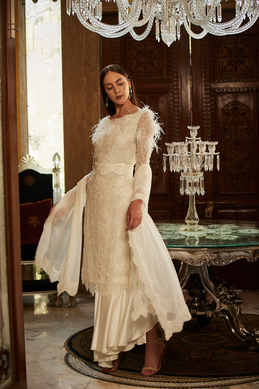 IVORY SUIT SET