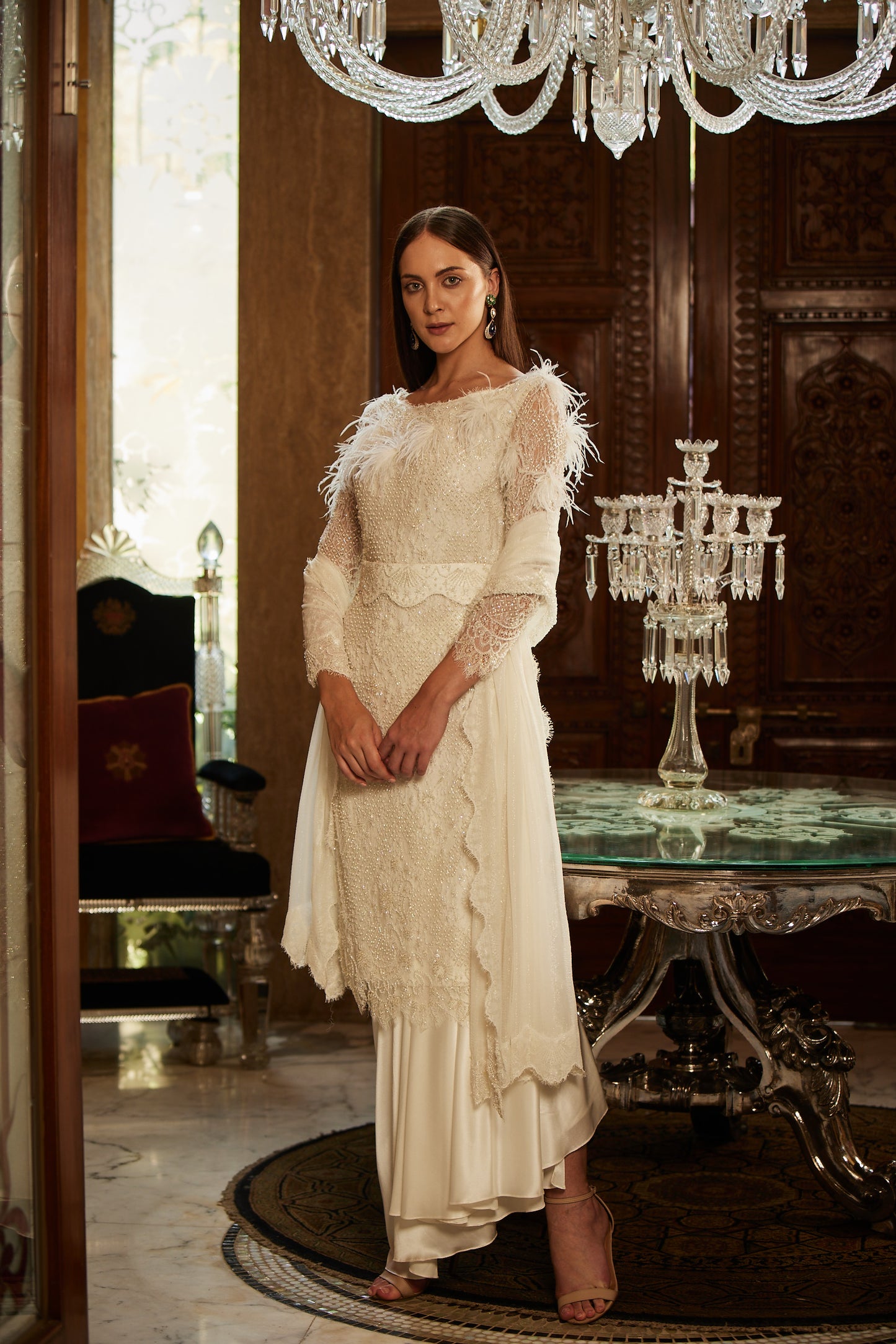 IVORY SUIT SET