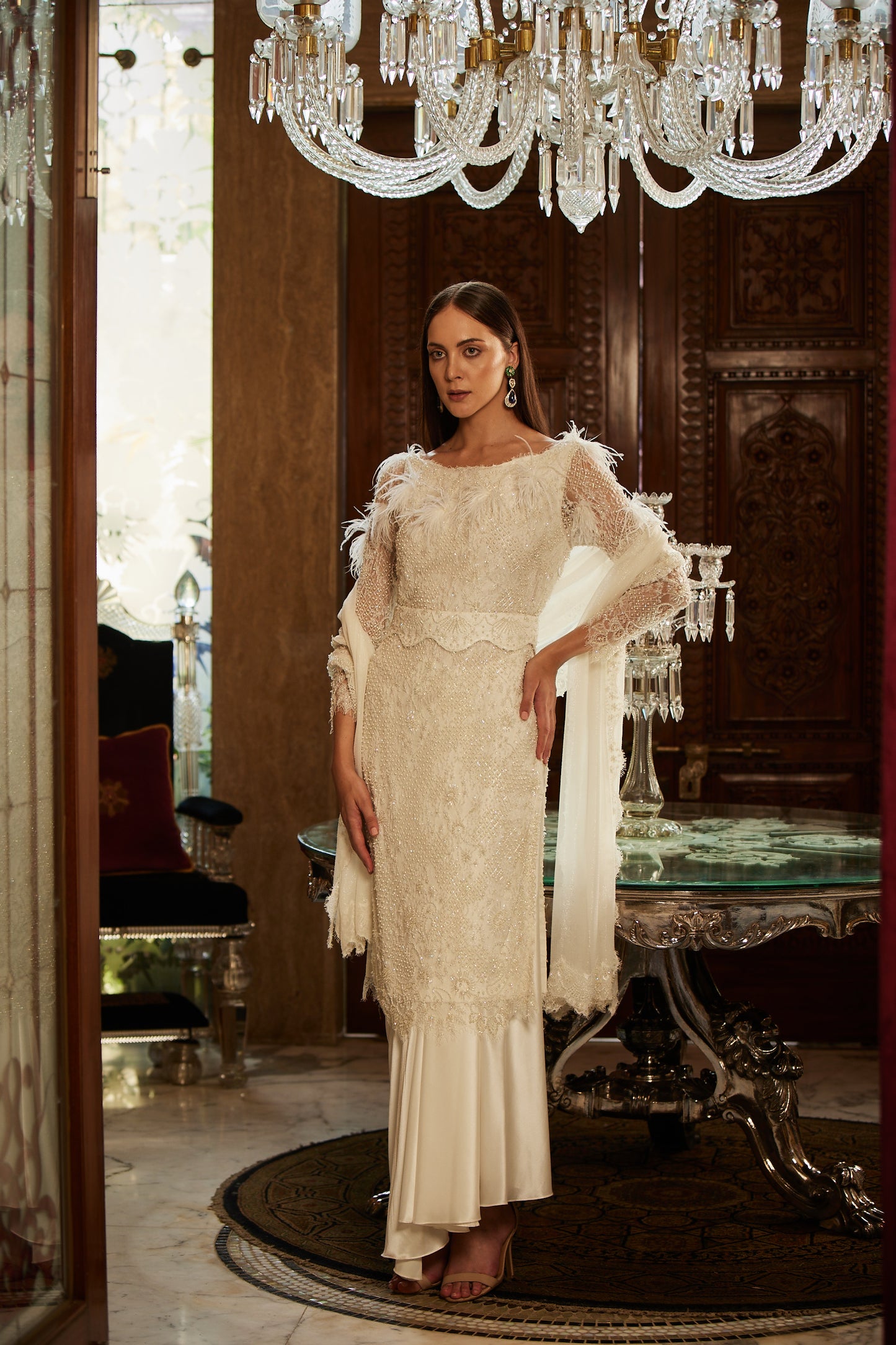 IVORY SUIT SET