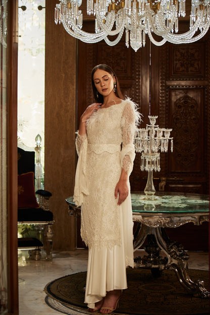 IVORY SUIT SET