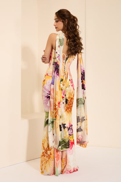 Serene Whispers Corset & Drape