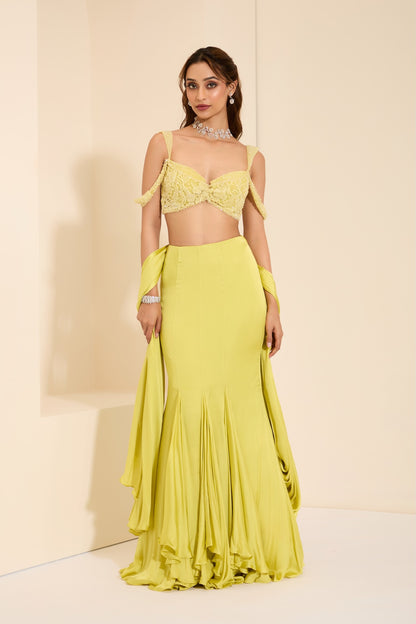 Sunshine Bustier & Drape