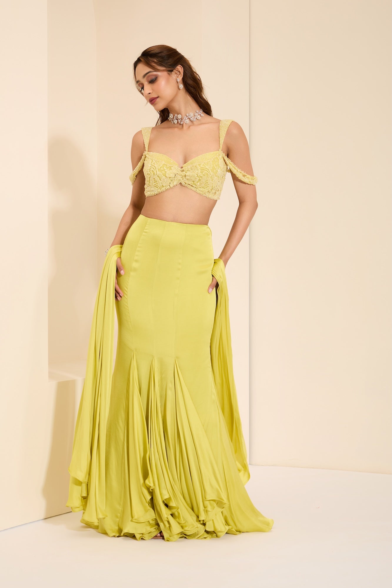 Sunshine Bustier & Drape