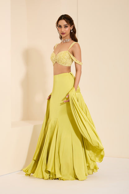Sunshine Bustier & Drape
