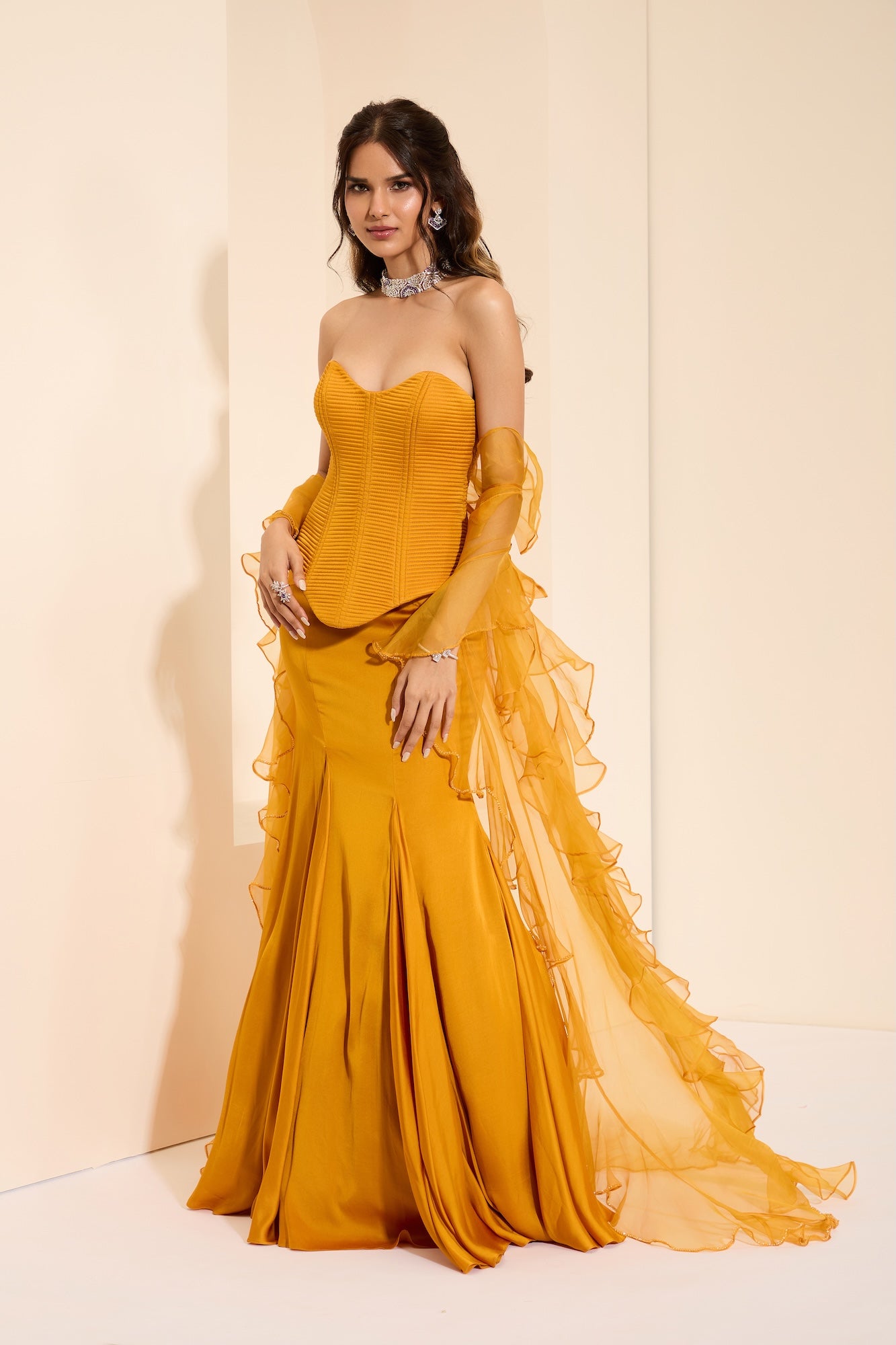 Sunset Majesty Corset & Drape