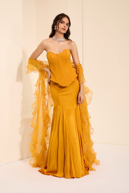 Sunset Majesty Corset & Drape