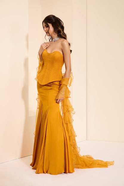 Sunset Majesty Corset & Drape