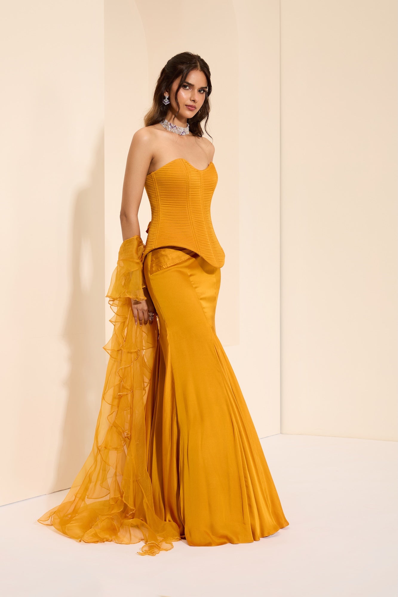 Sunset Majesty Corset & Drape