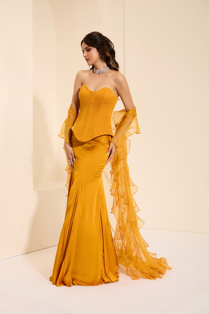 Sunset Majesty Corset & Drape