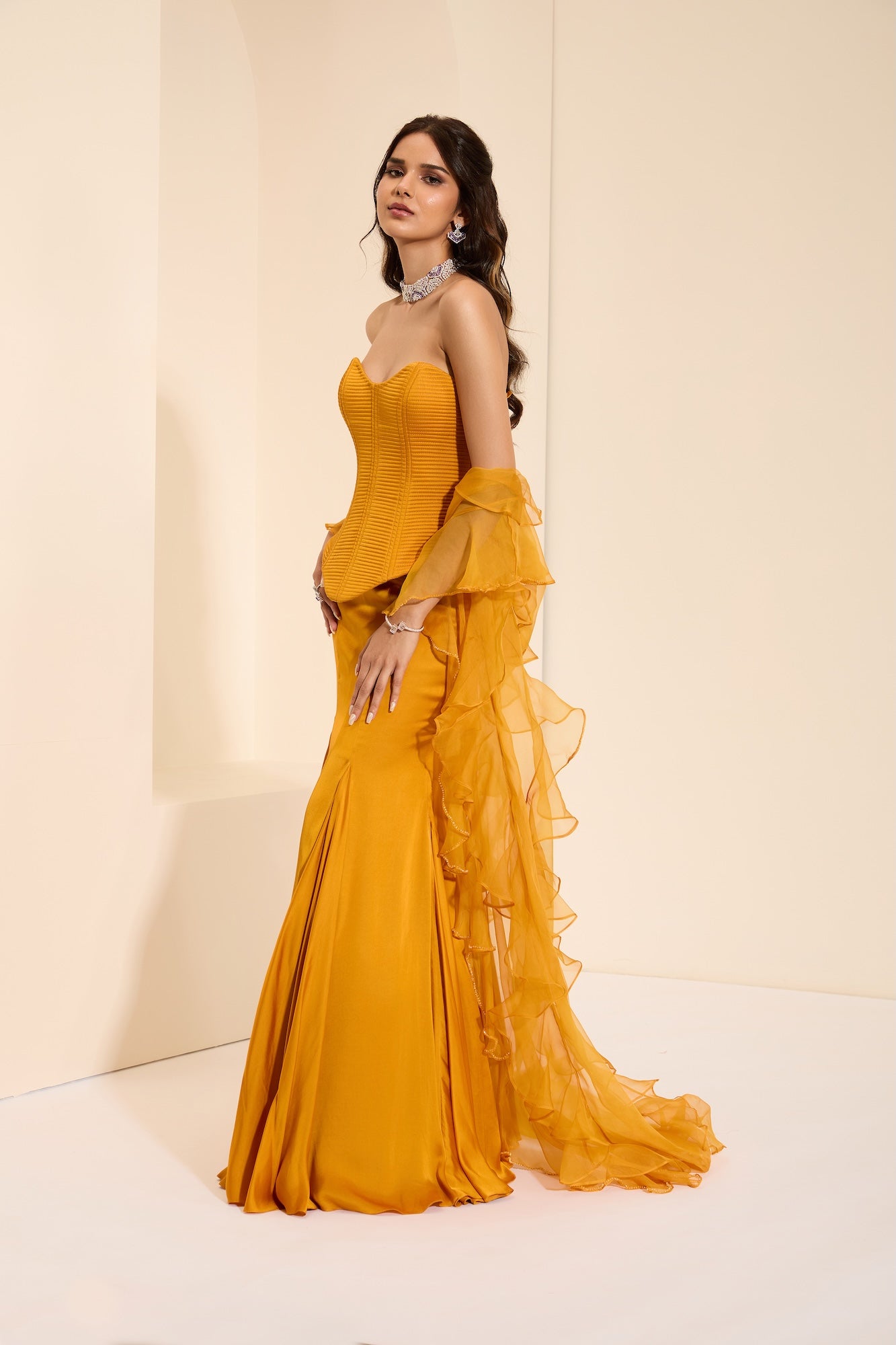 Sunset Majesty Corset & Drape