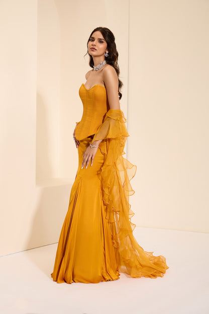 Sunset Majesty Corset & Drape