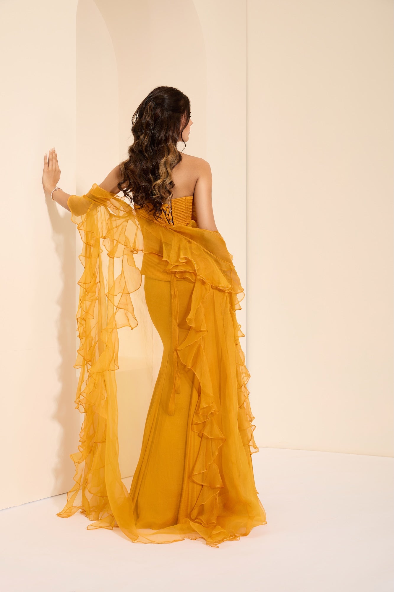 Sunset Majesty Corset & Drape