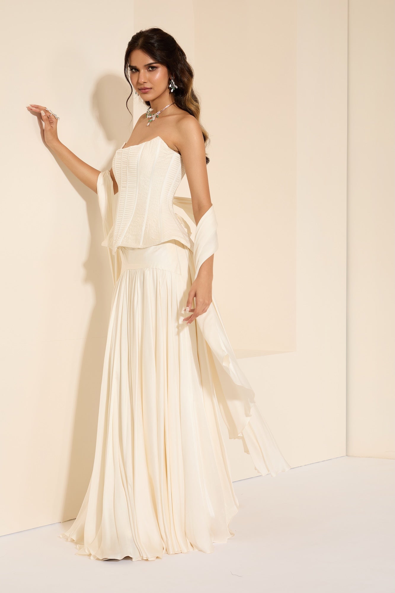 Pearl Corset & Drape