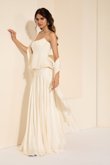 Pearl Corset & Drape