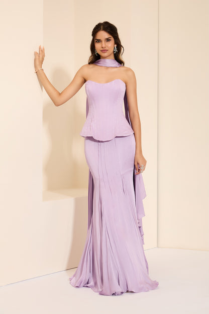 Lili Corset & Drape Saree