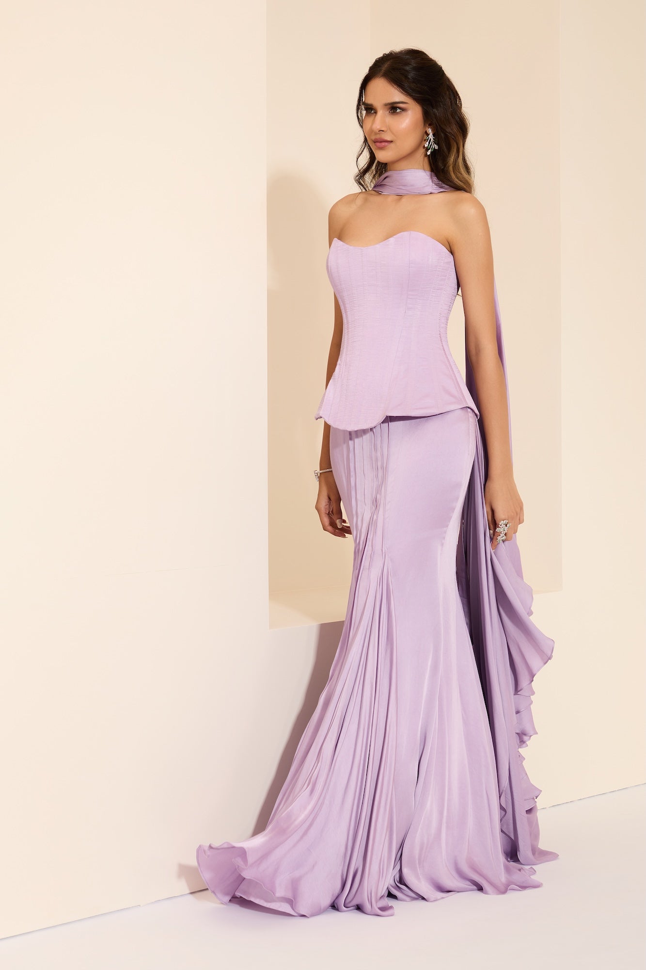 Lili Corset & Drape Saree