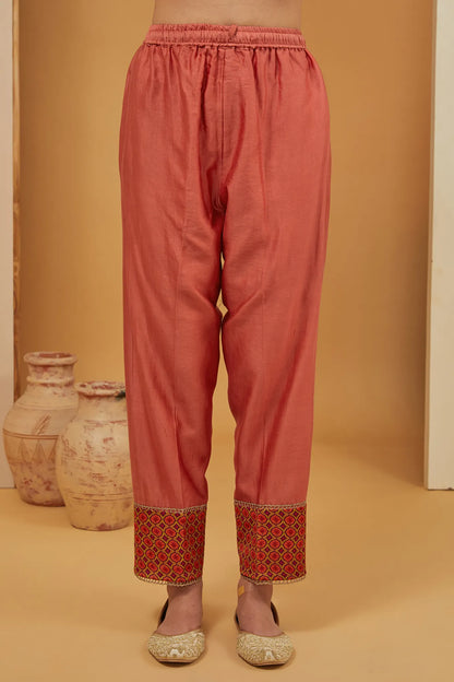 Rust Kurta set