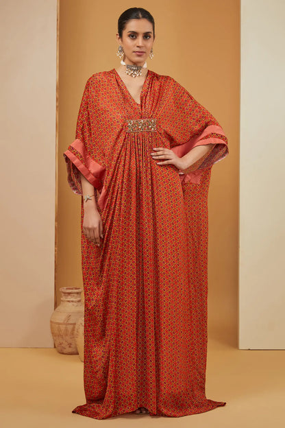 PRINTED KAFTAN SET