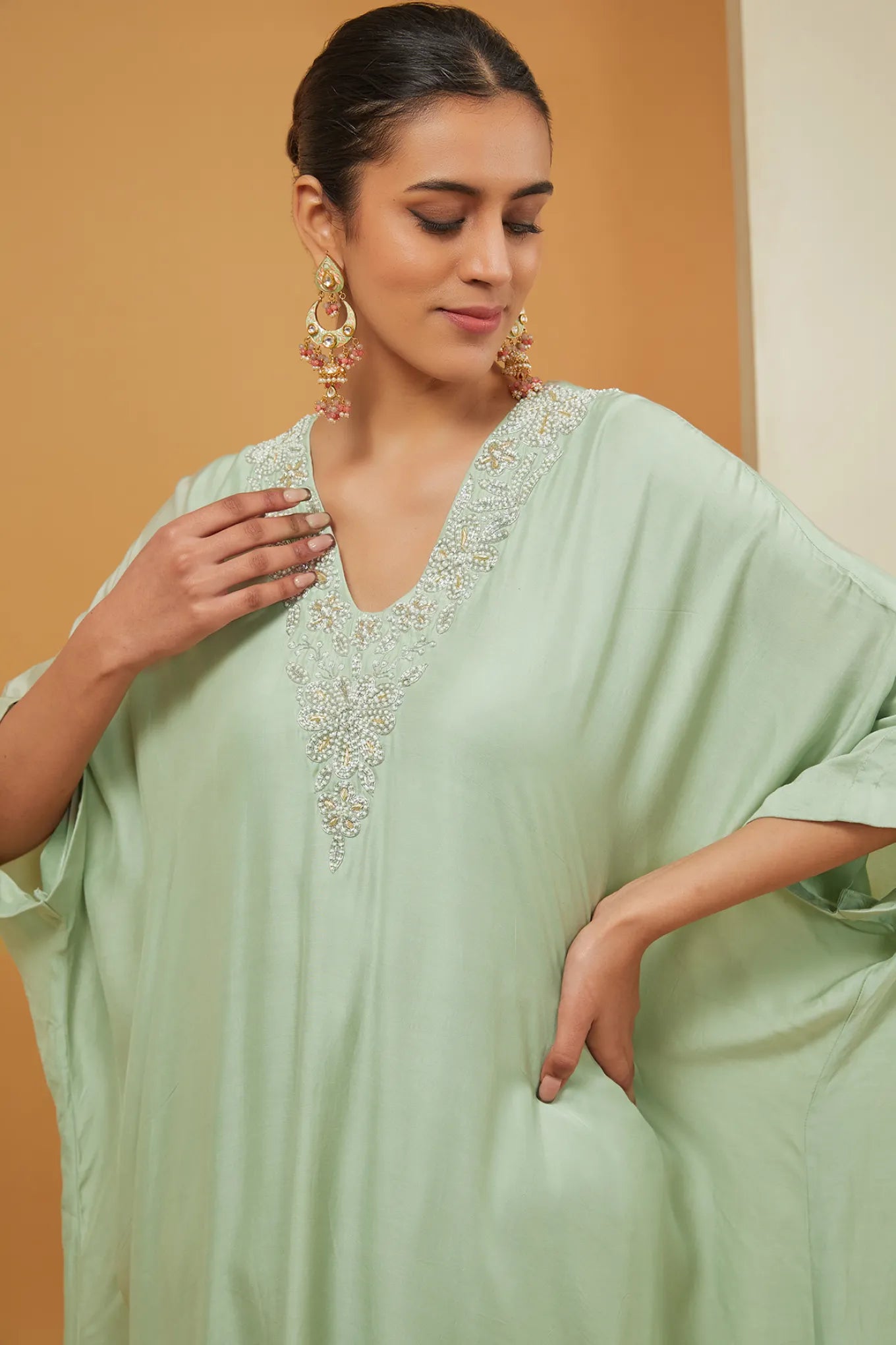 KAFTAN KURTA SET
