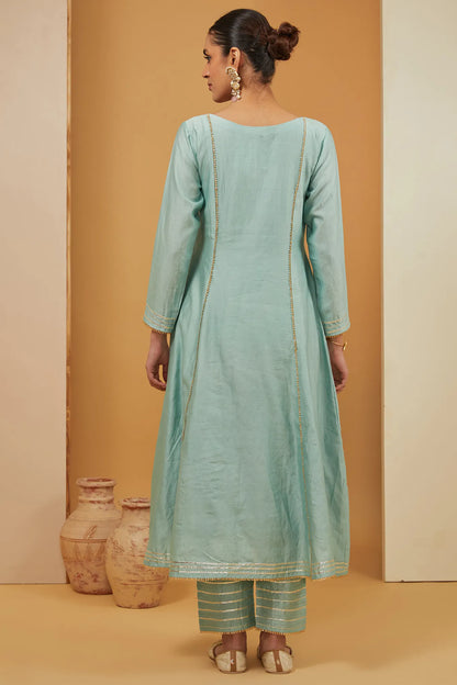 BLUE KURTA SET