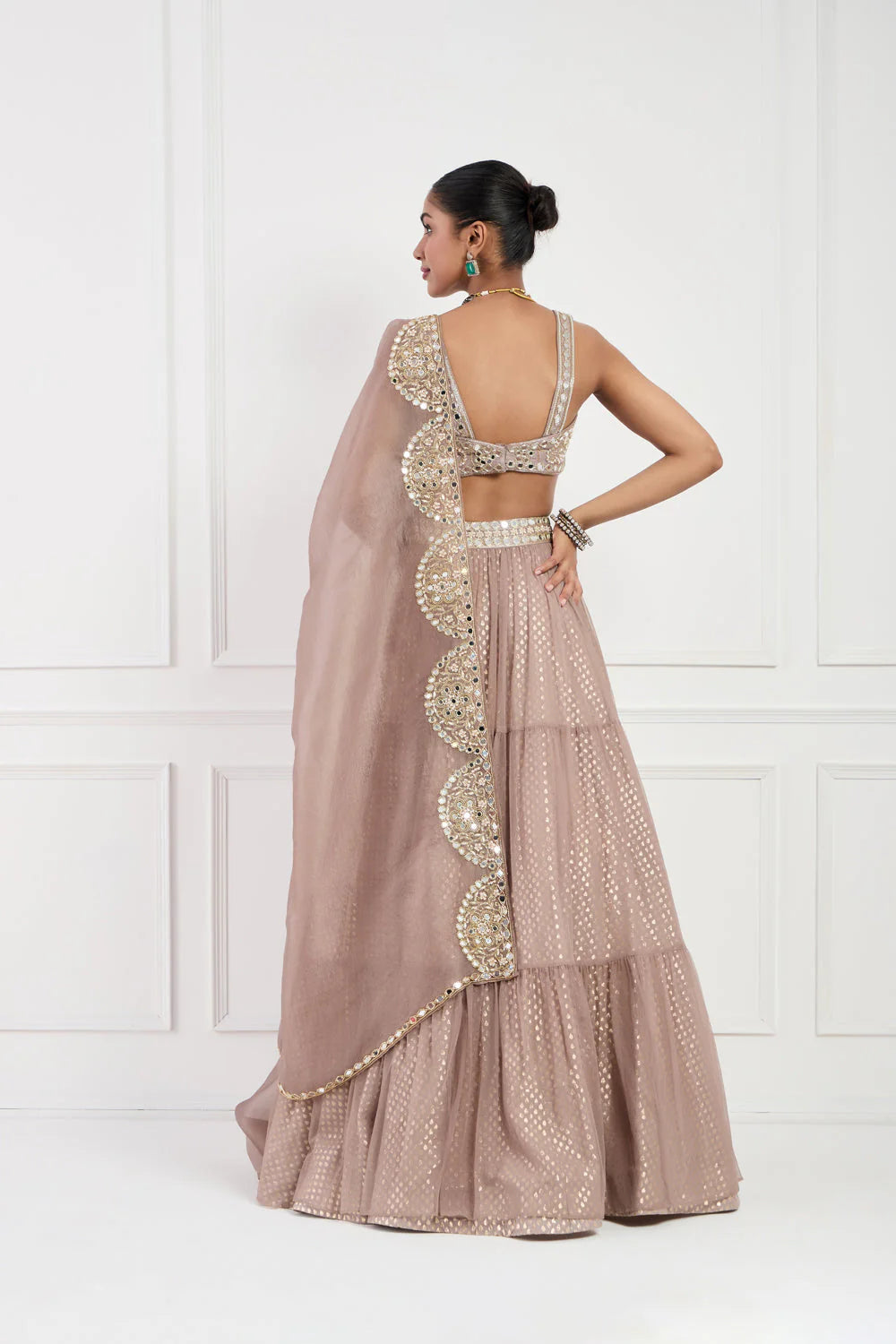 MOCHA MUSE LEHNGA SET