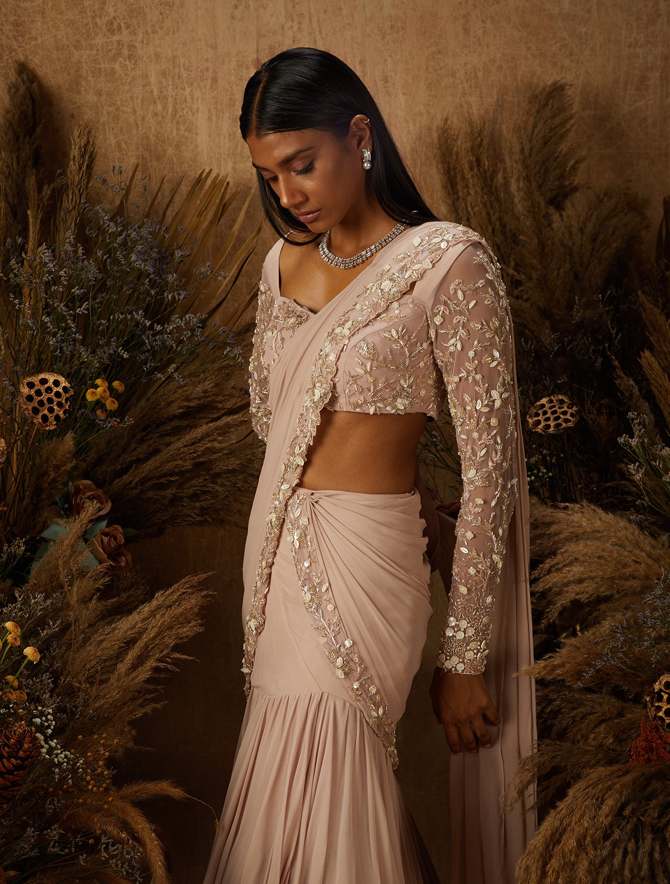 CELCI Pre-Stitched Saree
