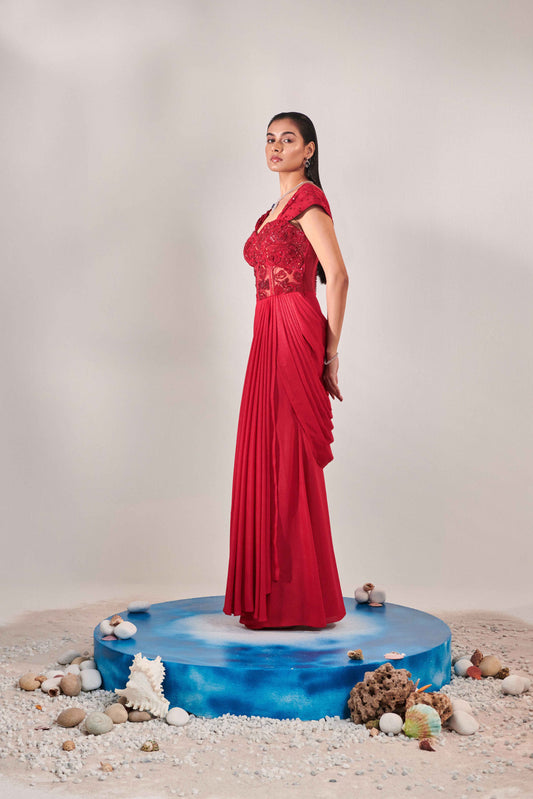 Corset Fitted Gown